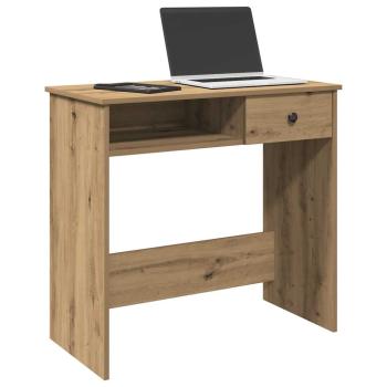 ARDEBO.de - Schreibtisch Artisan-Eiche 80x40x75 cm Holzwerkstoff