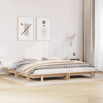 ARDEBO.de - Massivholzbett ohne Matratze 180x200 Kiefernholz