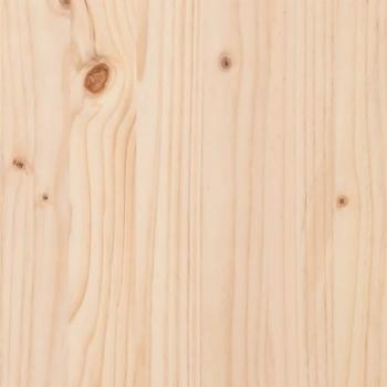 Massivholzbett ohne Matratze 135x190 cm Kiefernholz