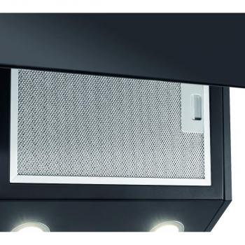 Bomann DU 7606.1G EEK: A++ Kopffreihaube, 60 cm breit, 491 m³/h, Ab-/Umluft, Touch Control, 9 Stufen, schwarz/Edelstahl