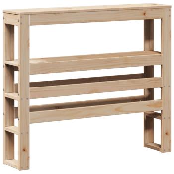 ARDEBO.de - Massivholzbett ohne Matratze 75x190 cm Kiefernholz