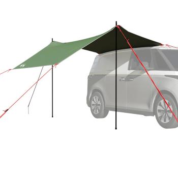 ARDEBO.de - Autozelt Grün Wasserdicht