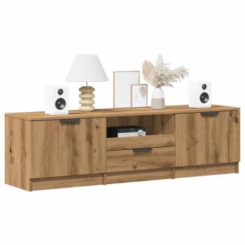 ARDEBO.de - TV-Schrank Artisan-Eiche 140x35x40 cm Holzwerkstoff