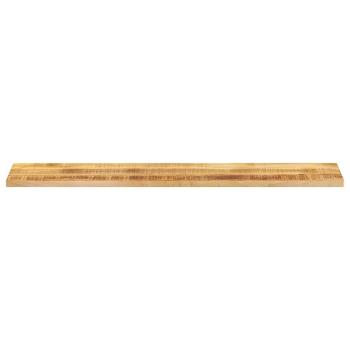 ARDEBO.de - Tischplatte 180x40x3,8 cm Rechteckig Raues Massivholz Mango