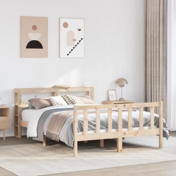 ARDEBO.de - Massivholzbett ohne Matratze 120x190 cm Kiefernholz