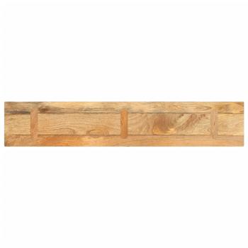 ARDEBO.de - Tischplatte 180x30x2,5 cm Rechteckig Massivholz Mango