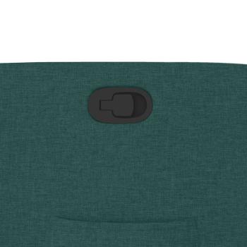 Relaxsessel mit Aufstehhilfe Dunkelgrün Stoff