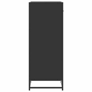 Schuhregal Schwarz 48x38x97,5 cm Holzwerkstoff