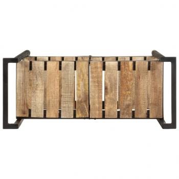 Küchenwagen 87x36x81 cm Mango Massivholz