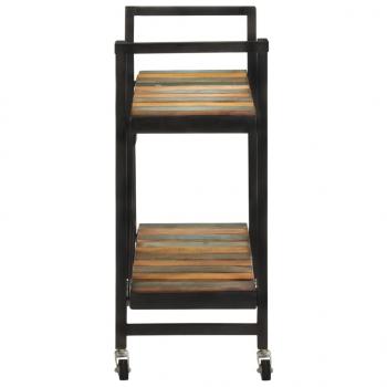 Küchenwagen 87x36x81 cm Altholz Massiv
