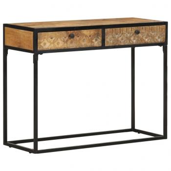 ARDEBO.de - Konsolentisch 100x35x75 cm Mango Massivholz