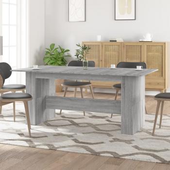 ARDEBO.de - Esstisch Grau Sonoma 180x90x76 cm Holzwerkstoff