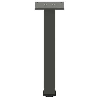 Couchtischbeine 4 Stk. Anthrazit 30-32 cm Stahl