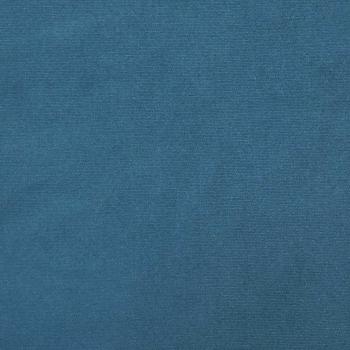 Boxspringbett mit Matratze Blau 180x200 cm Samt