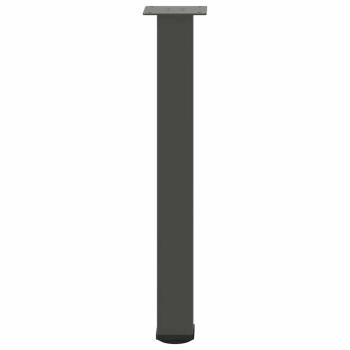 Couchtischbeine 4 Stk. Anthrazit 72-74 cm Stahl