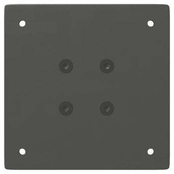 Couchtischbeine 4 Stk. Anthrazit 42-44 cm Stahl