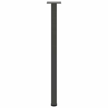 Couchtischbeine 4 Stk. Anthrazit 72-74 cm Stahl