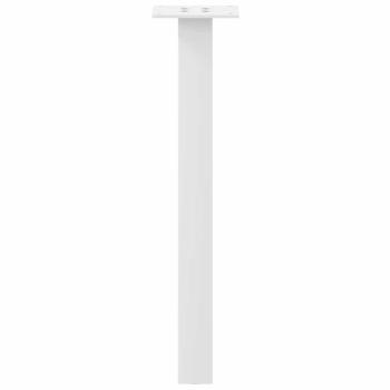 Couchtischbeine 4 Stk. Weiß 30 cm Stahl
