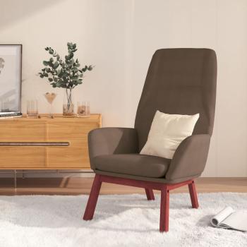 ARDEBO.de - Relaxsessel Taupe Stoff