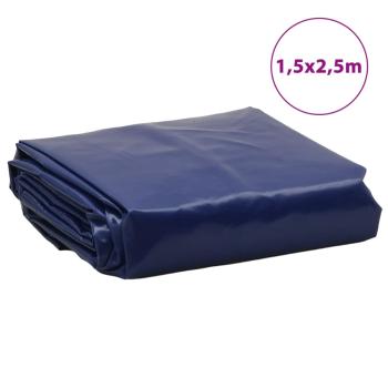 Abdeckplane Blau 1,5x2,5 m 650 g/m²
