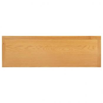 Schubladenschrank 105 x 33,5 x 73 cm Massivholz Eiche