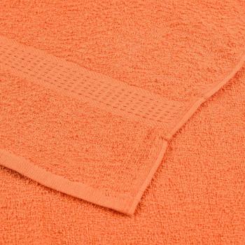 Saunatücher 4 Stk. Orange 80x200 cm 360 g/m² 100% Baumwolle