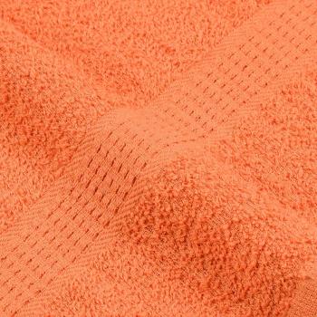 Saunatücher 4 Stk. Orange 80x200 cm 360 g/m² 100% Baumwolle