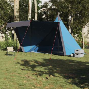 Tipi-Familienzelt 6 Personen Blau Wasserdicht