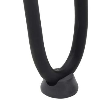 Haarnadelbeine 4 Stk. Schwarz 30 cm Massivstahl