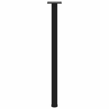 Couchtischbeine 4 Stk. Schwarz 72-74 cm Stahl