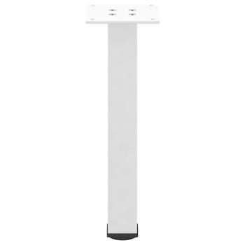 Couchtischbeine 4 Stk. Weiß 30-32 cm Stahl