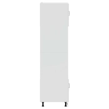 Herdumbauschränke 2 Stk. Porto Weiß Holzwerkstoff