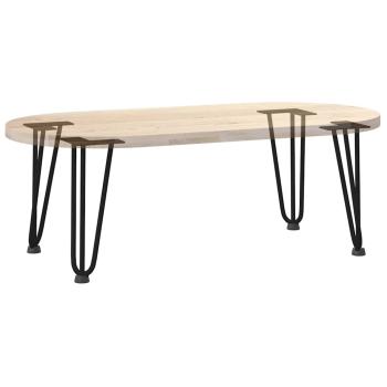 Haarnadelbeine 4 Stk. Schwarz 30 cm Massivstahl