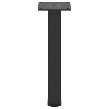 Couchtischbeine 4 Stk. Schwarz 30-32 cm Stahl