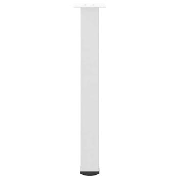 Couchtischbeine 4 Stk. Weiß 72-74 cm Stahl