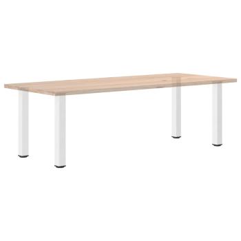 Couchtischbeine 4 Stk. Weiß 72-74 cm Stahl