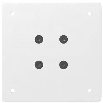 Couchtischbeine 4 Stk. Weiß 72-74 cm Stahl