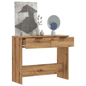 ARDEBO.de - Konsolentisch Artisan-Eiche 90x36x75 cm Holzwerkstoff