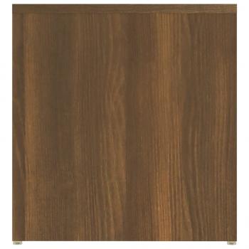 Beistelltisch Braun Eichen-Optik 59x36x38 cm Holzwerkstoff