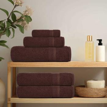 Handtücher 4 Stk. Braun 100x200 cm 360 g/m² 100% Baumwolle
