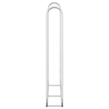 Brennholzregal mit Stahldraht 150x25x150 cm Verzinkter Stahl