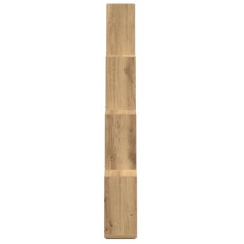 Würfelregal Artisan-Eiche 90x15x119,5 cm Holzwerkstoff