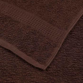 Seiftücher 10 Stk. Braun 30x30 cm 360 g/m² 100% Baumwolle