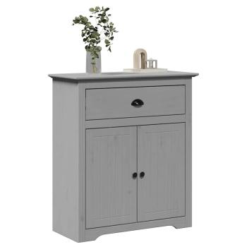 ARDEBO.de - Flurschrank BODO Grau 80x35x90 cm