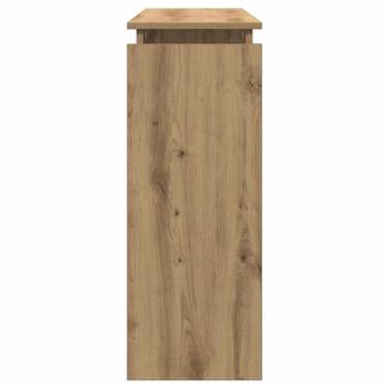 Konsolentisch Artisan-Eiche 102x30x80 cm Holzwerkstoff