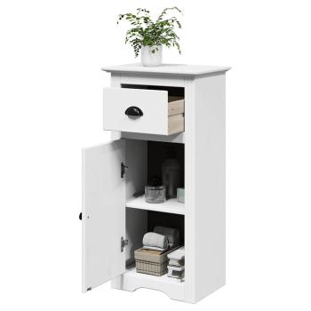 ARDEBO.de - Badschrank BODO Weiß 44x30x90 cm