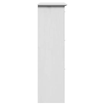 Schuhregal BODO Weiß 80x35x118 cm