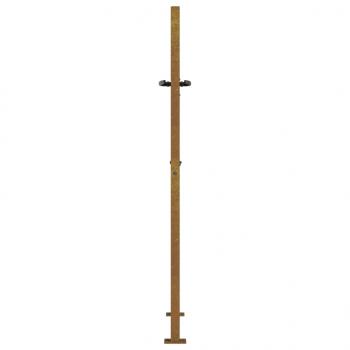 Gartentor 105x155 cm Cortenstahl Quadratisches Design