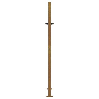 Gartentor 105x155 cm Cortenstahl Bambus-Design