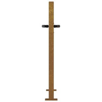Gartentor 105x105 cm Cortenstahl